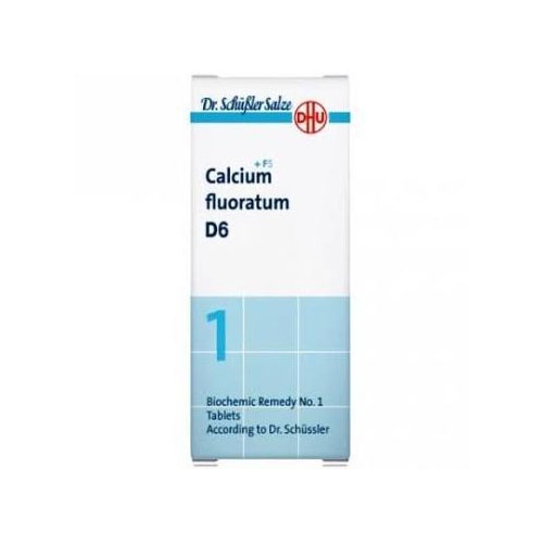 Sales dr. schussler: calcium fluoratum d6 80comp (nº 1) 80comp