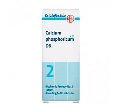 Sales dr. schussler: calcium phosporicum d6 (nº 2) 80comp