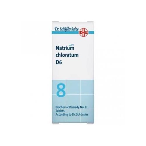 Sales dr. schussler: natrium chloratum d6 (nº 8) 80comp