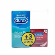 Durex preservativo natural plus 12u +3u