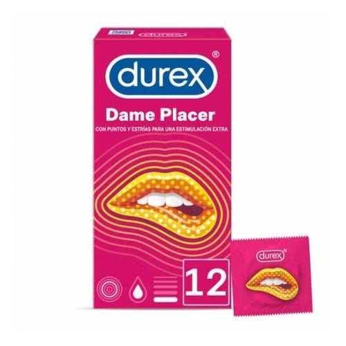 Durex dame placer - preservativos (12 unidades)