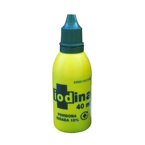 IODINA SOLUCION, 1 frasco de 40 ml