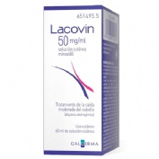 LACOVIN 50 mg/ml SOLUCIÓN CUTÁNEA , 1 frasco de 60 ml