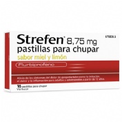STREFEN 8,75 mg PASTILLAS PARA CHUPAR SABOR MIEL Y LIMON, 16 pastillas